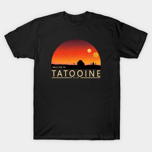 Tatooine T-Shirt by valentinahramov